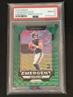 2024 Panini Prizm - Emergent Caleb Williams Green Wave #1 Prizm (RC) PSA 10