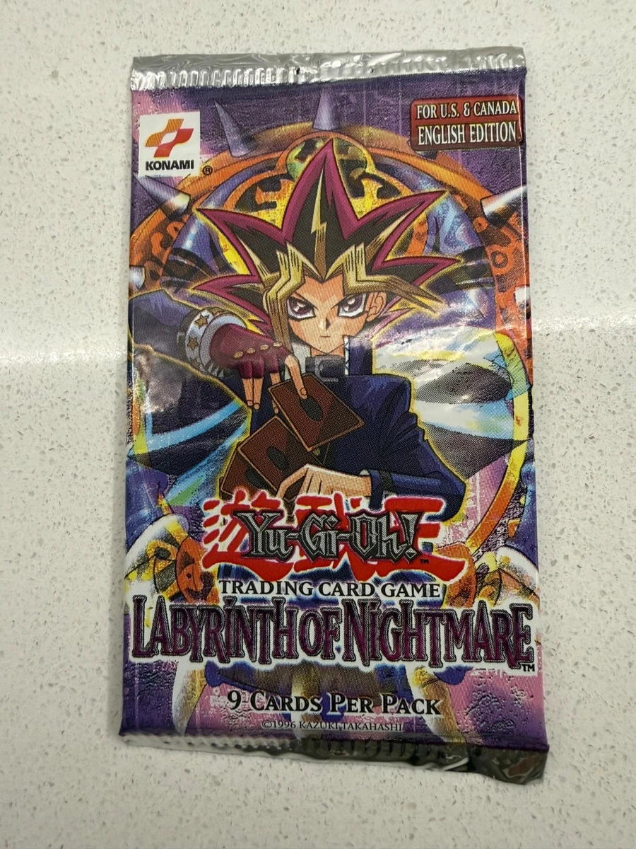 貴重未開封 遊戯王 Labyrinth of Nightmare 1st 英語版 Yu-Gi-Oh! TCG Labyrinth of Nightmare Sealed Collectible Card Game