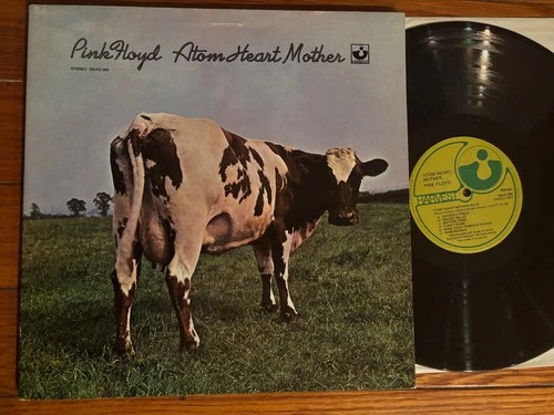 Pink Floyd lp Atom Heart Mother **Harvest** 1975 RE EX