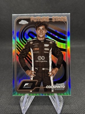  2024 Topps Chrome Formula 1 F1 Franco Colapinto Sepia Refractor Williams Racing