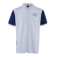 Hackett London X Aston Martin Men's White Logo Polo Shirt Size Xl HM562903