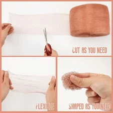 Terhwen 5x200FT Copper Mesh Roll - Durable for Pest Sealing & Rodent Control