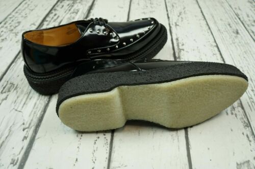 GIAMBATTISTA VALLI x H&M Mens Black Creeper Shoes Loafers Size UK 6.5 / EUR 40 - Picture 8 of 10