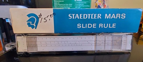 Staedtler Mars Slide Rule 544 55 - Picture 3 of 7