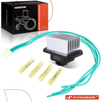 A-Premium HVAC Blower Motor Resistor Kit for Honda Accord 05-07 Acura TSX 06-08