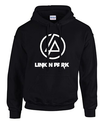 Linkin Park Rock Music Logo Schwarze Hoodies Kapuzenpullover -31030 -SW