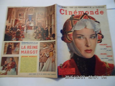 CINEMONDE N°1057 5/11/1954 S.PAMPANINI J.MOREAU M.FELIX V.MAYO M.GIROTTI K12