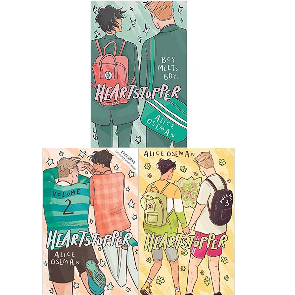 Alice Oseman Collection 3 Books Set (Heartstopper Volume One,Two