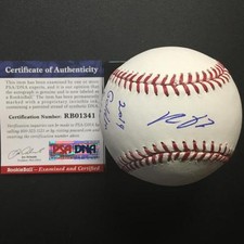 A.J. REED HOUSTON ASTROS 2014 GOLDEN SPIKES  ROOKIE SIGNED  BASEBALL PSA RB01341
