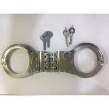 4 Locked Handcuffs High Security Professional, New with 4 Keys, Uncommon Item