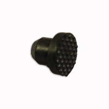 Black Rubber Buttons For Piano Cabinet Bumpers 1/2" Head Diameter- Package Of 10