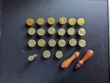 Brass Wax Embossing Stamps / Seal - Assorted - You pick