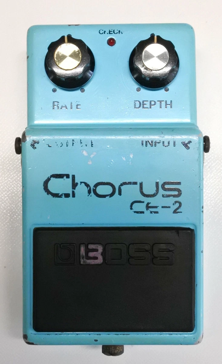 BOSS CE-2 Chorus Guitar Effects Pedal MIJ 1979 #119 Silver Screw