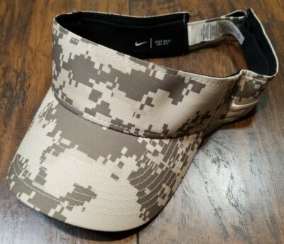 nike camo visor