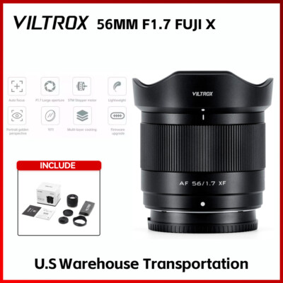 Viltrox 56mm STM APS-C Auto Focus Lens Fujifilm Fuji X XT4