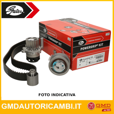 GATES Kit PowerGrip + Pompa Dell'Acqua KP55429XS - Kit Completo Per Trasmissione A Cinghia - Foto 4