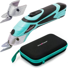 Cordless Electric Fabric Scissors - Heavy Duty Cutter for Crafts More