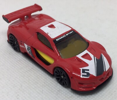 Hot Wheels Cherry Red #5 Renault Sport RS Loose Diecast 1:64 2015
