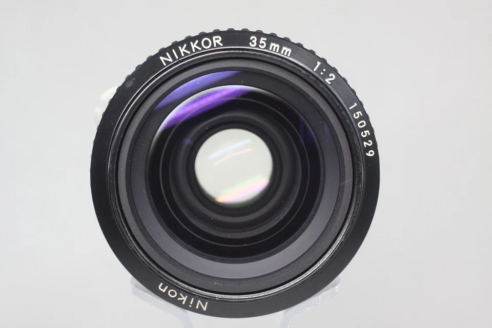 AS IS Nikon Ai Nikkor 35mm F/2 Wide Angle MF Lens From Japan - Image 2 of 4