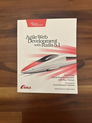 Agile Web Development with Rails 51 - Paperback By Ruby, Sam