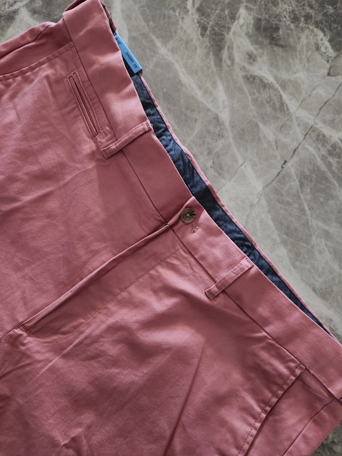 M&S HERITAGE Super Lightweight Regular Fit Chino Trousers-W40” L29" SHORT