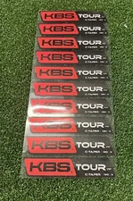 10 X KBS Tour C-Taper 130 X Shaft Label Decals Stickers