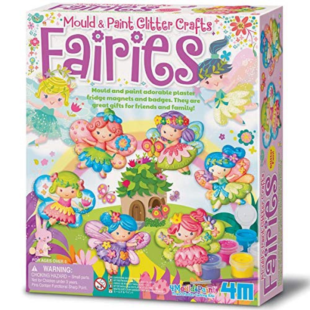 4M - Mondo Creativo - Paint Kit e Cast - Fairies Theme - NUOVO