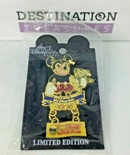 Steiff Mickey Mouse Duffy Disney Bear Doll Teddy Weekend Dangle Pin NIP 2006