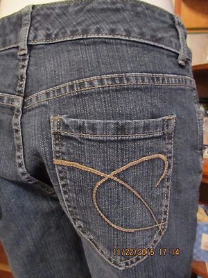 Jeans Chico's Platinum - Taille 1 Short (30x28.5) - Boot Cut - Coton/Spandex