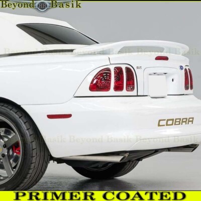 Rear Trunk Spoiler Wing Fin for 1994 1995 1996 1997 1998 Ford Mustang PRIMER