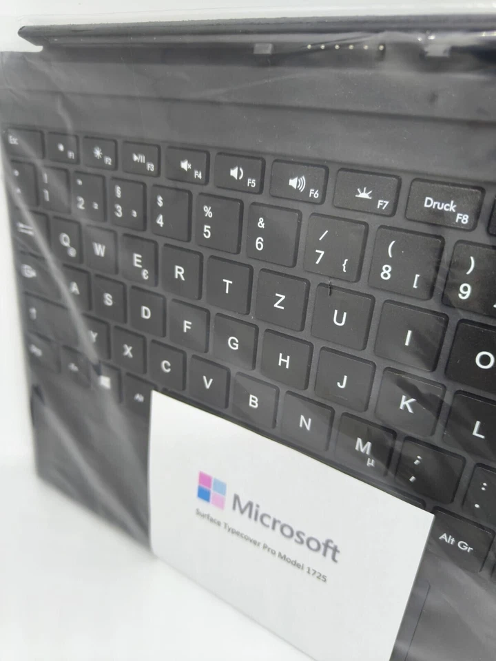 Microsoft Surface Tastatur Typecover Pro 3,4,5,6,7 schwarz, QWERTZ DE reprinted - Bild 2 von 4
