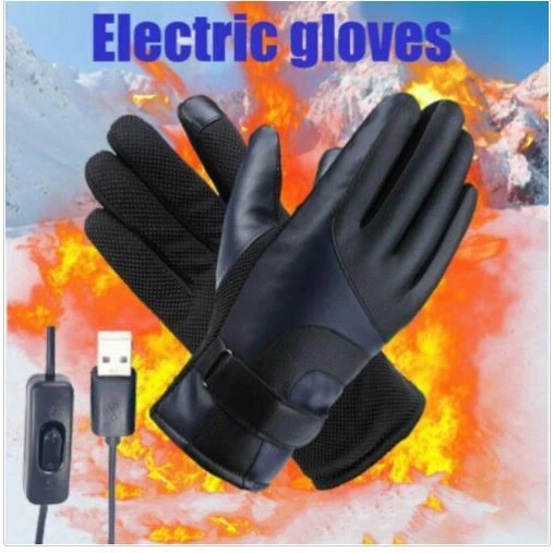 UNISEX USB HEATED WATERPROOF MOTORCYCLE GLOVES