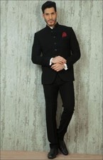 Bespoke Indian Maharaja Style Royal Jodhpuri Bandgala Suit  Perfect for Wedding