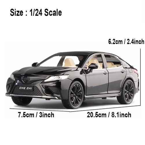 Toyota Camry 1:24 Scale Diecast Model Car Toy Collectible Sound&Light Kids Gift - Picture 6 of 13