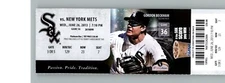 New York Mets vs Chicago White Sox 6/26/2013 Full Ticket 