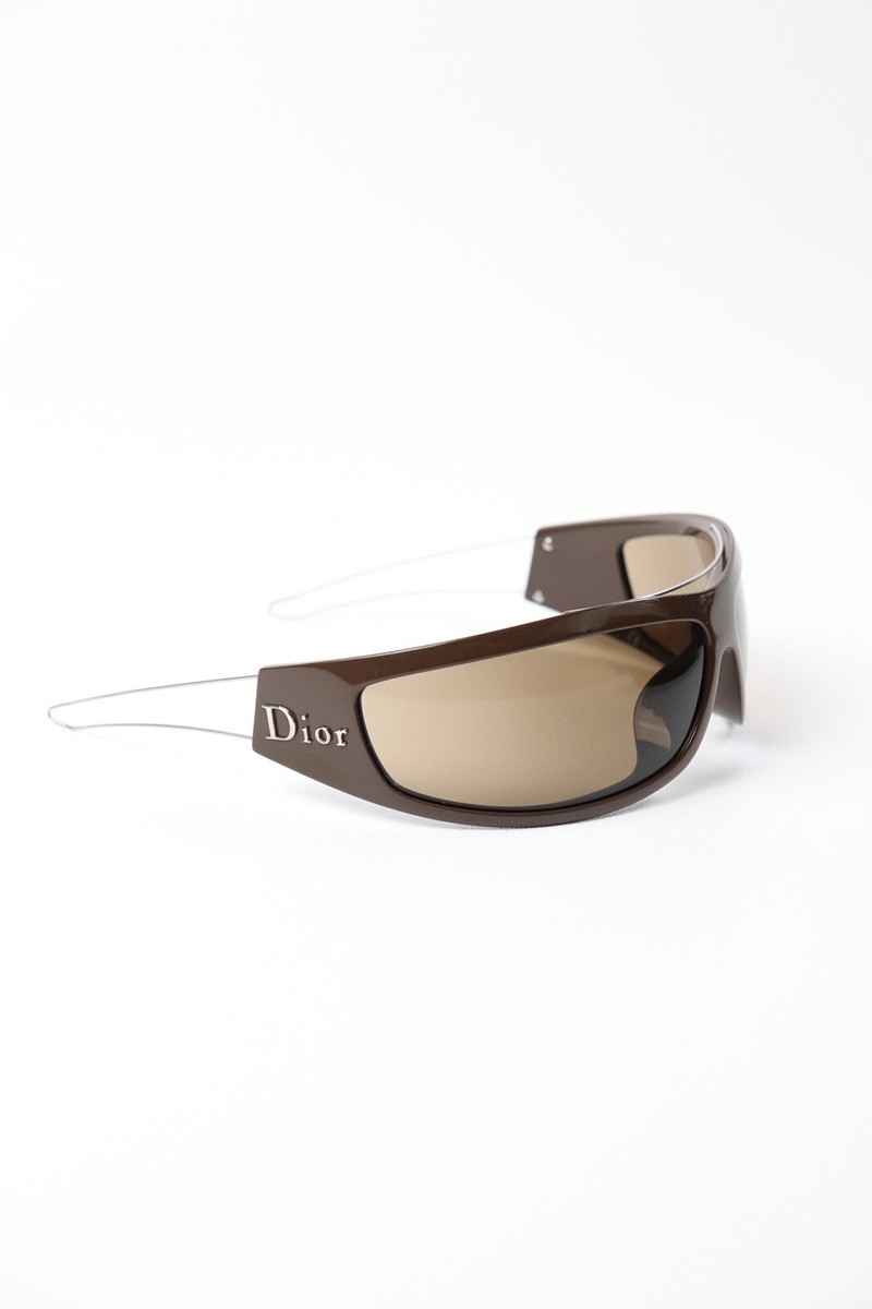 Dior ブラウン サングラス ケース付き 美品】Dior サングラス ブラウン ケース,ポーチ付き - メルカリ