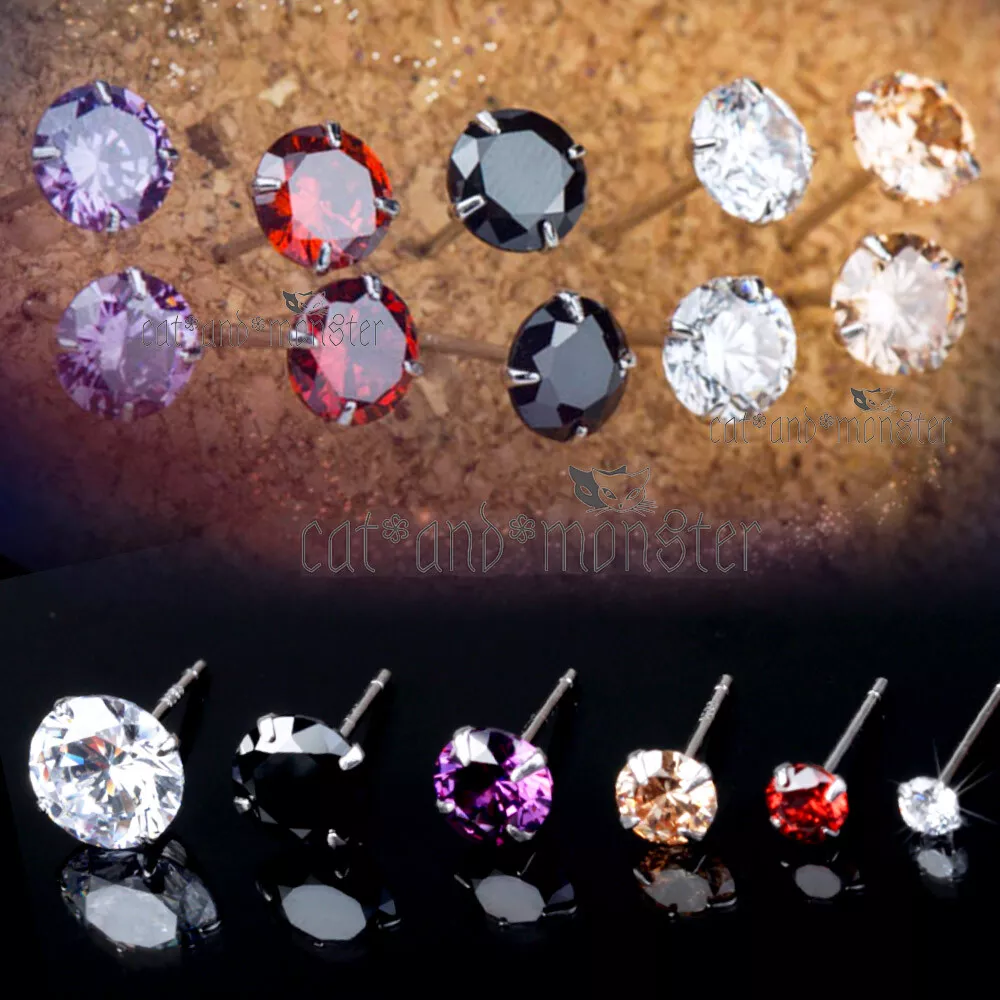 Mens shop birthstone earrings