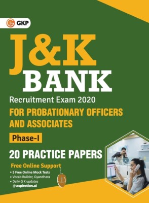 J & K Bank 2020 Probationary Officers & Associates Ph I - 20 Practice Paper...