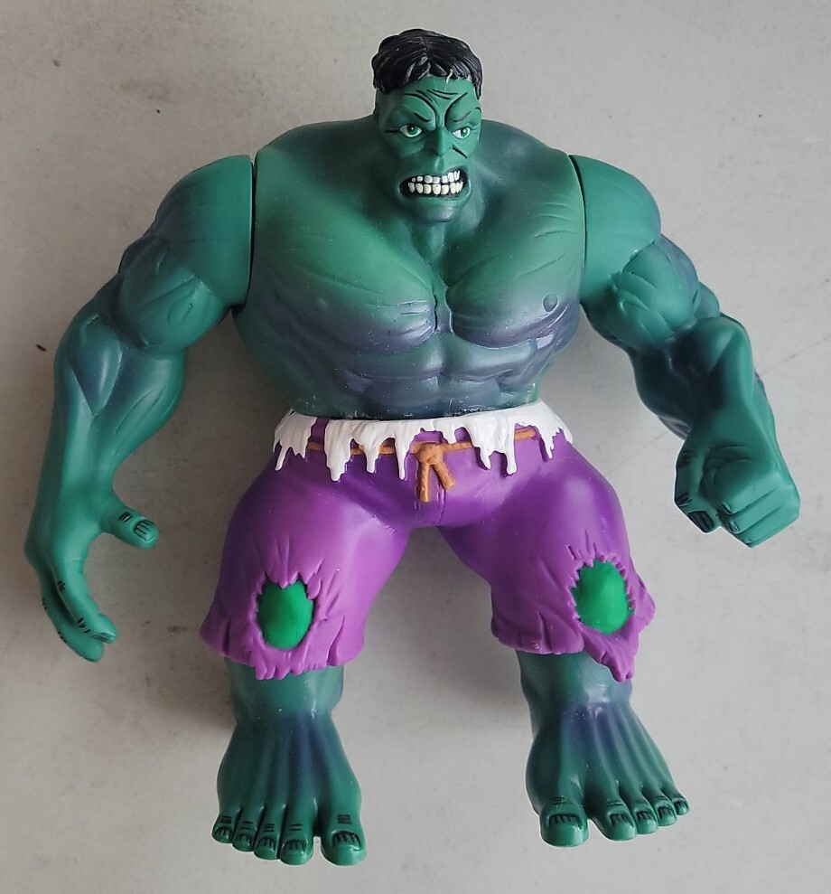 INCREDIBLE HULK SAVAGE HULK 1996 MARVEL TOYBIZ LOOSE ACTION FIGURE