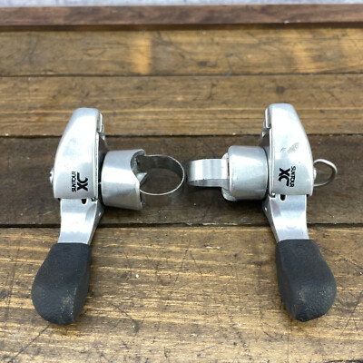 Vintage Suntour XC Power Thumb Shifter Set Power Shift Lever MTB