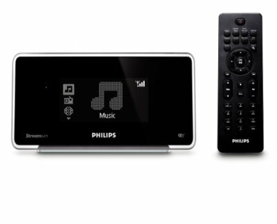 Philips NP1100/37 Streamium Network Music Player with 3.0'' B&W Display