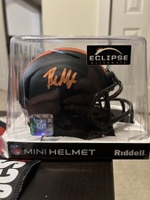 Baker Mayfield Autographed Cleveland Browns Eclipse Mini Helmet BAS Authentic