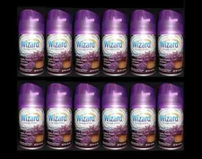 12 Wizard Automatic Spray Refill Freshly Picked Lavender 5 oz.FIT  GLADE AIRWICK