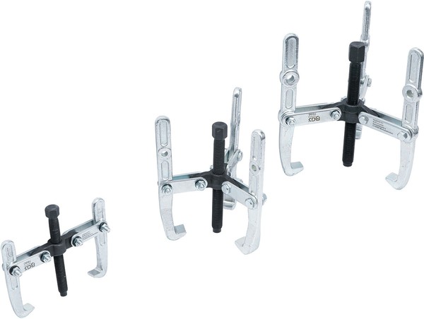 Bgs 3X Abzieher 10-12-15 Cm Innen + AußEn Abziehen 2 + 3 Arm Lagerabzieher Satz-image