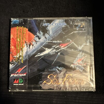 Sol - Feace Sol-Feace with Box and Manual [Sega Mega CD Japanese ver]