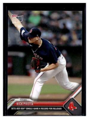 2023 Topps Now #581 Nick Pivetta Base Card (Qty)