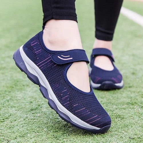 Sneakers Flat Nonslip Soft Sole Womens Orthopedic Platform Running