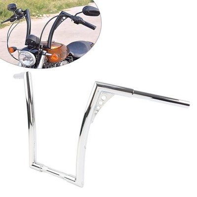 16'' Rise 1-1/4'' Hanger Bars Handlebar Fit Harley Dyna Softail Sportster Chrome