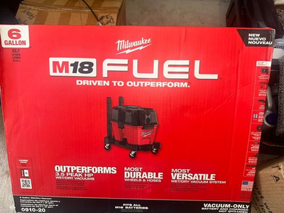 #ad Milwaukee Wet Dry Vacuum $180.00