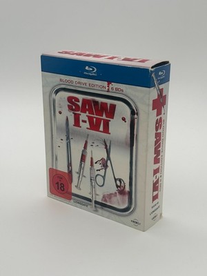 SAW Blood Drive Edition | Bluray 1-6| Sammler Box | sehr gut
